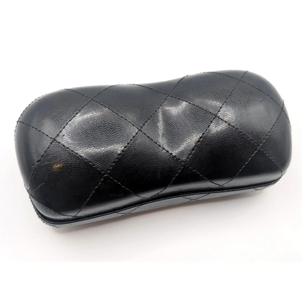 Chanel Eyeglass Sunglasses Case Black 